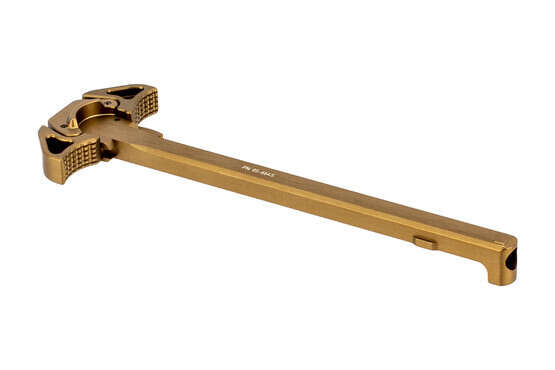 Geissele Automatics URG-I Airborne Charging Handle features small latches, reduced laser engraving, and a DDC finish.